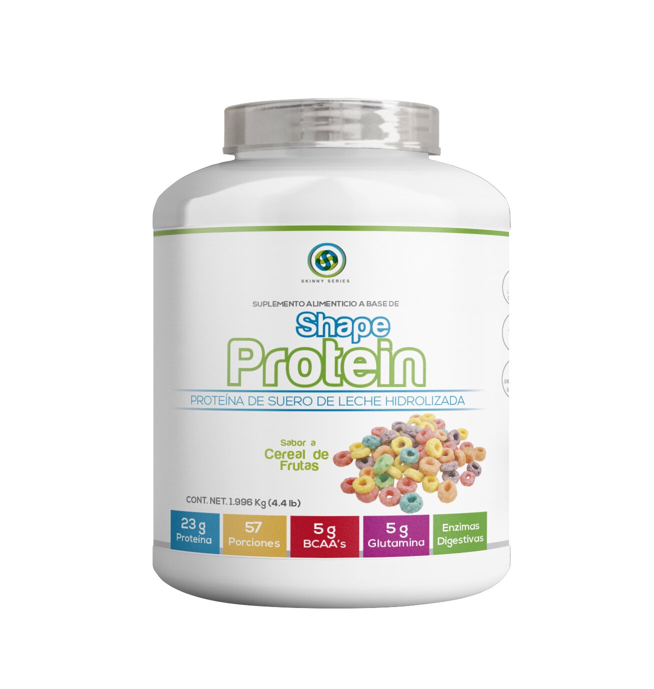 PROTEINA SKINNY SERIES SHAPE PROTEIN STEVIA ENZIMAS 4.4LB